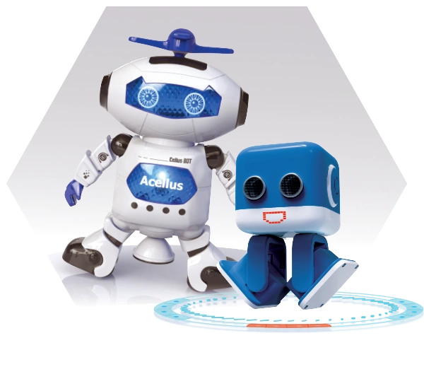 Cellus Bot - Code-Teaching STEM Bot