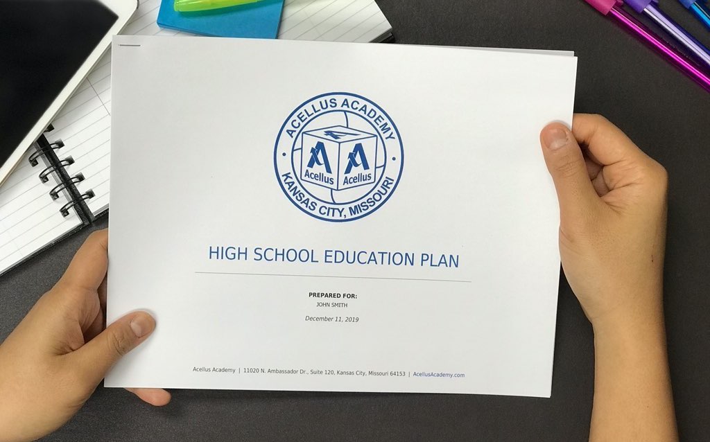 Acellus Academy High School Education Plan