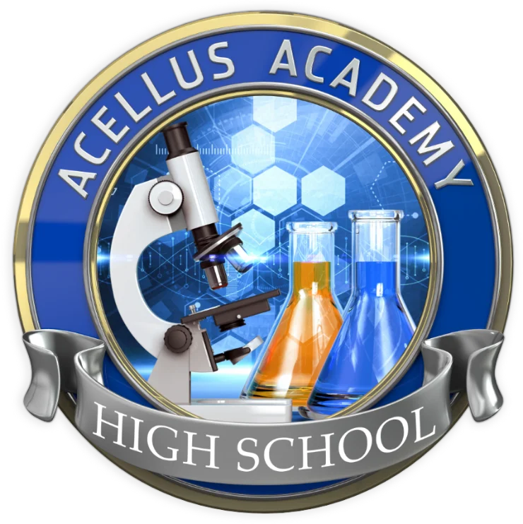 Acellus Academy Accredited Online High School Seal