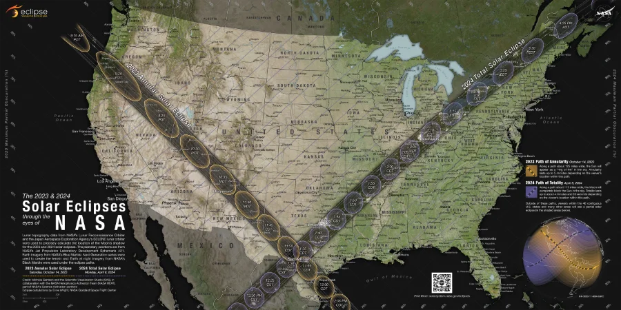 Solar Eclipse 2024 Map