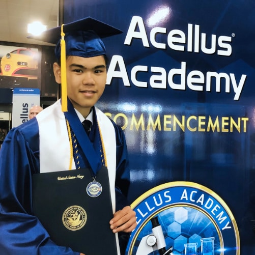 Acellus Academy Student Nhat