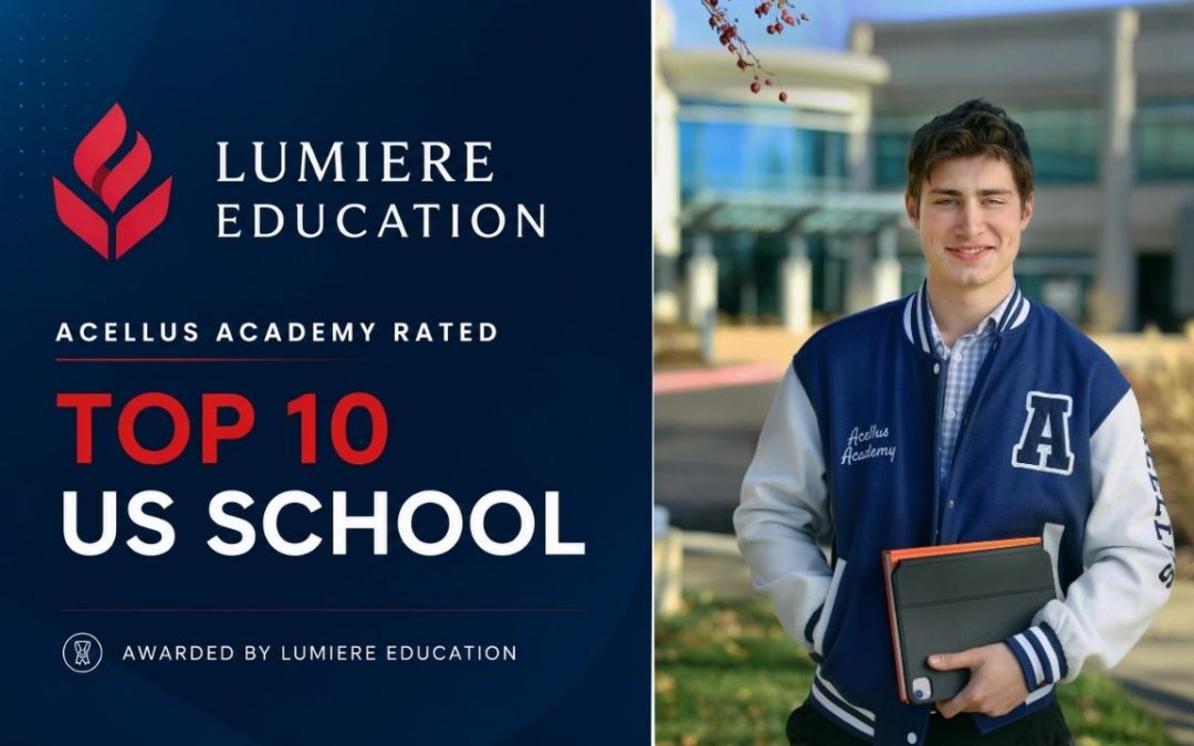 Acellus Academy Top 10 School is US - Awarded by Lumiere Education
