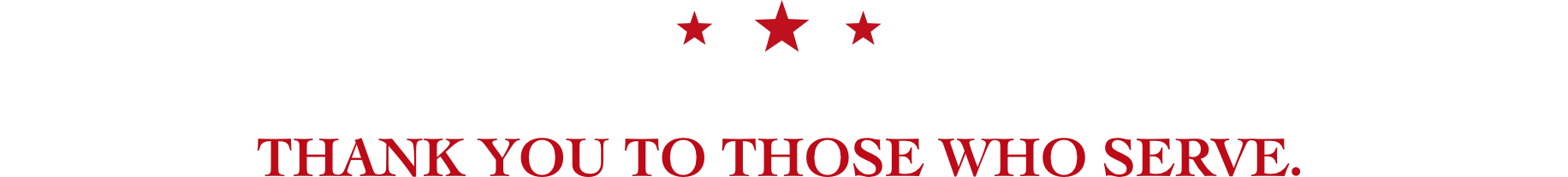Honoring those who serve