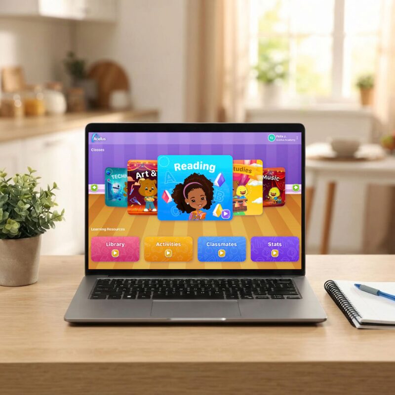 Acellus Gold Edition - Online Homeschool Program Learning at Home - Acellus Gold Edition Elementary Portal